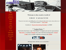 Tablet Screenshot of ericcasaccio.com